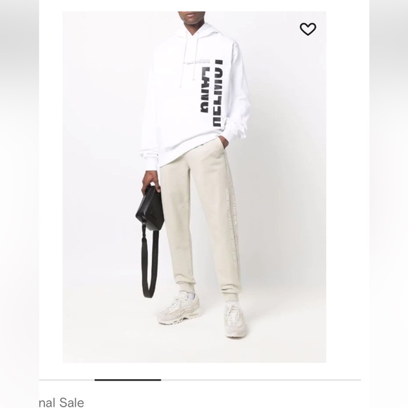 Authentic New with tags Helmut Lang designer hoodie. Great gift. Mens L - Picture 3 of 5